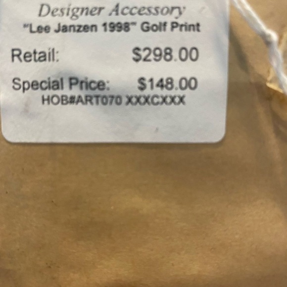 Golf Championship Collectors Edition gold-trim mahogany wood frames with plaques - Picture 6 of 12